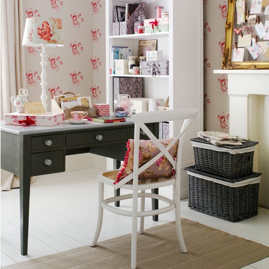 Floral-home-office